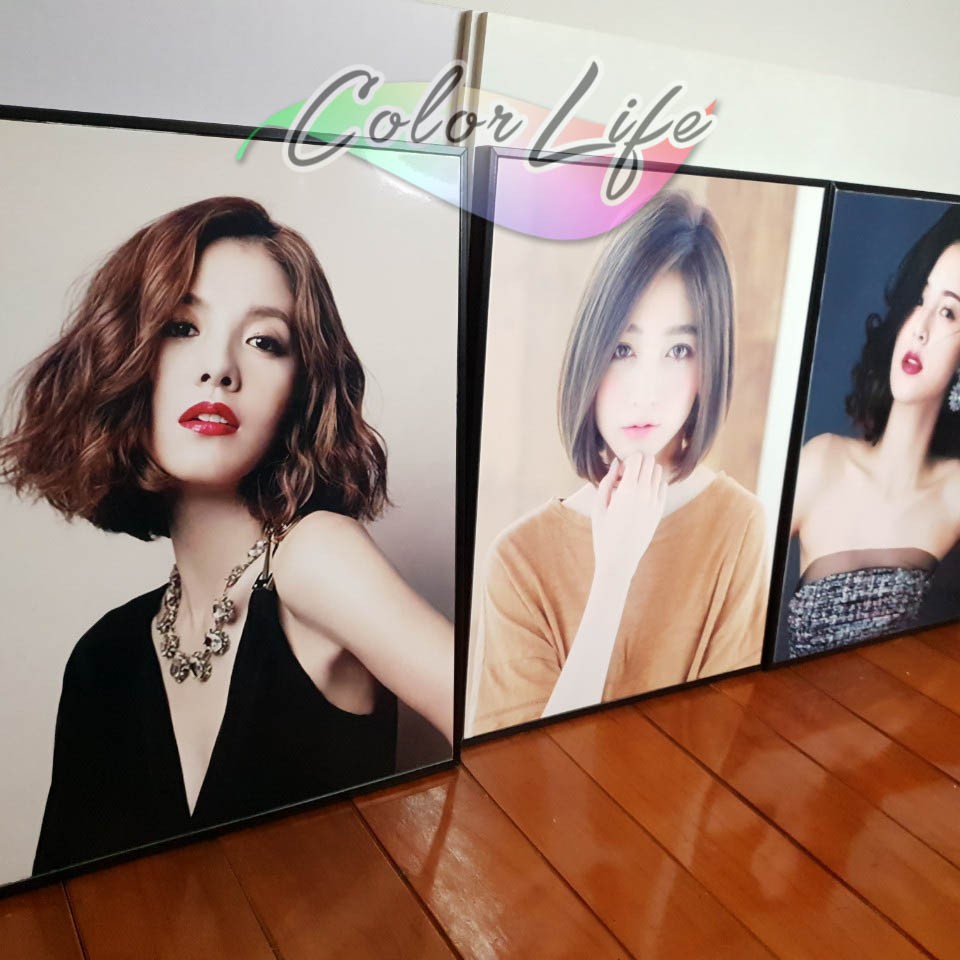 TRANH SALON TÓC TRANG TRÍ TIỆM CẮT TÓC TREO DÁN TƯỜNG SIÊU ĐẸP GIÁ XƯỞNG K37 COLORLIFE | BigBuy360 - bigbuy360.vn