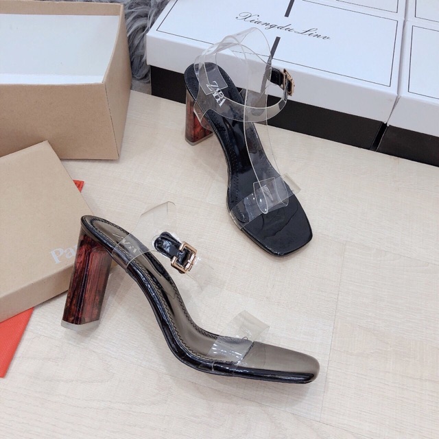 San dan quai trong gót màu 9cm