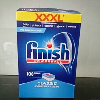 Hàng trả sỉ Viên rửa bát Finish Classic 100 viên