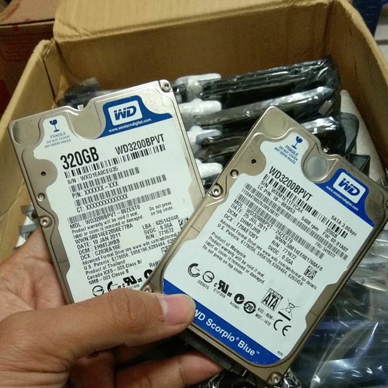 Ổ Cứng Laptop 320gb Wd Sata