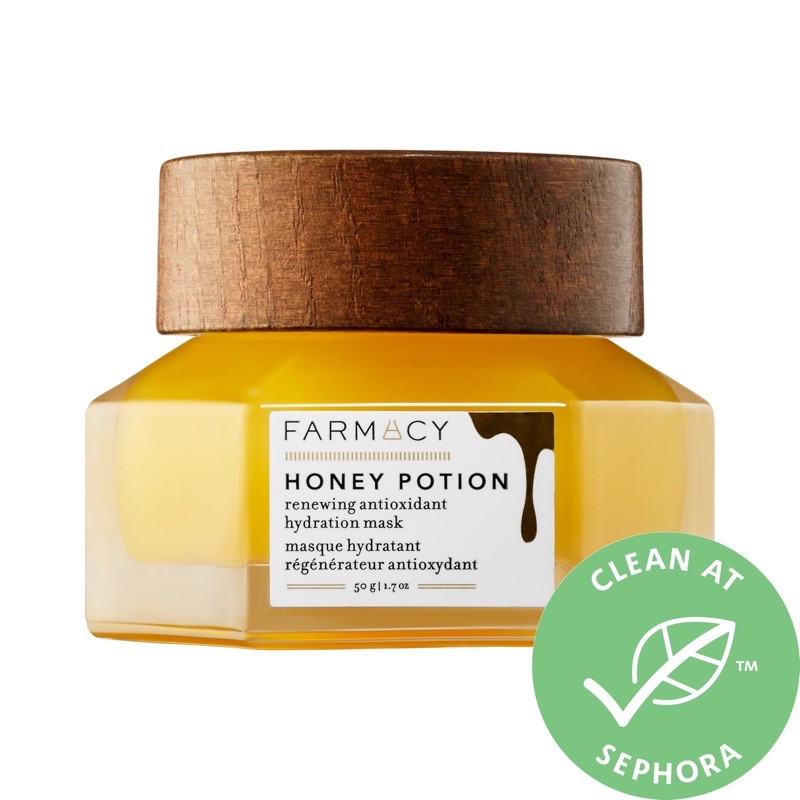 Mặt nạ dưỡng ẩm giảm lão hoá Farmacy Honey Potion Renewing Antioxidant Hydration Mask