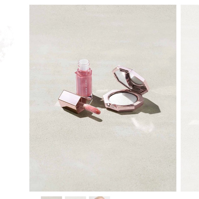 Lót mắt và môi căn bóng đến từ nhà Fenty