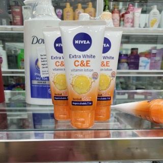 Sữa dưỡng thể dưỡng trắng nivea nivea extra white c & e vitamin - lotion 70ml