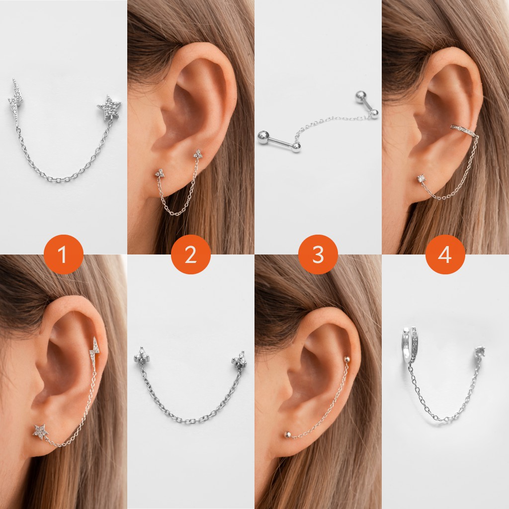 Khuyên xích Blink Conch Round