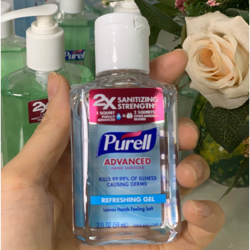 NƯỚC RỬA TAY KHÔ PURELL - THƯƠNG HIỆU MỸ 60ml