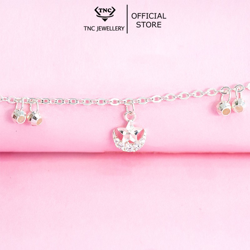 Vòng tay bạc TNC JEWELLERY hình ngôi sao dễ thương cho bé