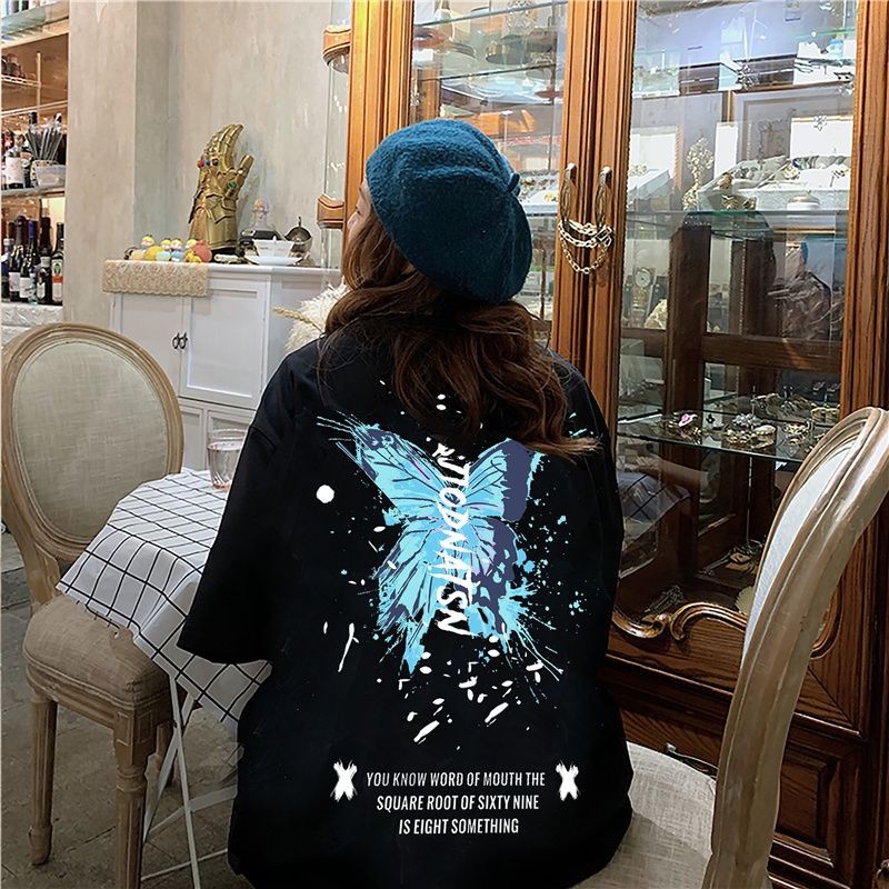 Áo thun tay lỡ nam nữ, áo phông shop cossi unisex form rộng chất cotton in hình HAPPY | BigBuy360 - bigbuy360.vn