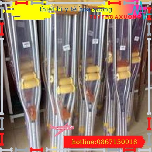 Nạng Chống Nách Bằng Hợp Kim Nhôm Giá Rẻ akiko - 1 Chiếc