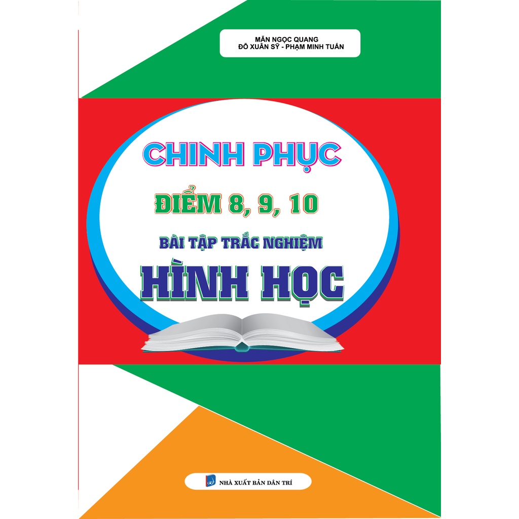 Sách - Combo Chinh Phục Điểm 8 - 9 - 10 Bài Tập Trắc Nghiệm Toán Giải Tích - Hình Học (Bộ 2 Cuốn)