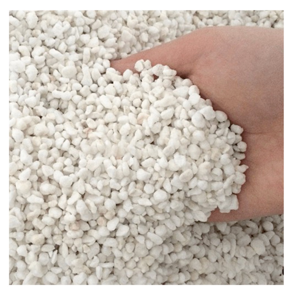 Đá Perlite, đá trân châu trắng chuyên dùng rải chậu sen đá, cây để bàn - gói 200g - Shop hoa cây cảnh Hà Nội