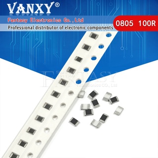 Bộ 300 điện trở 0805 smd 1% 100 ohm 1/8w 100r 101