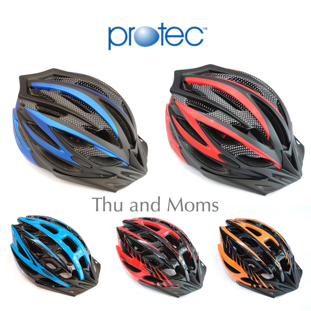 Protec WIN Mũ bảo hiểm Xe đạp siêu nhẹ dành cho thiếu niên và người lớn WIN 037 WIN 002