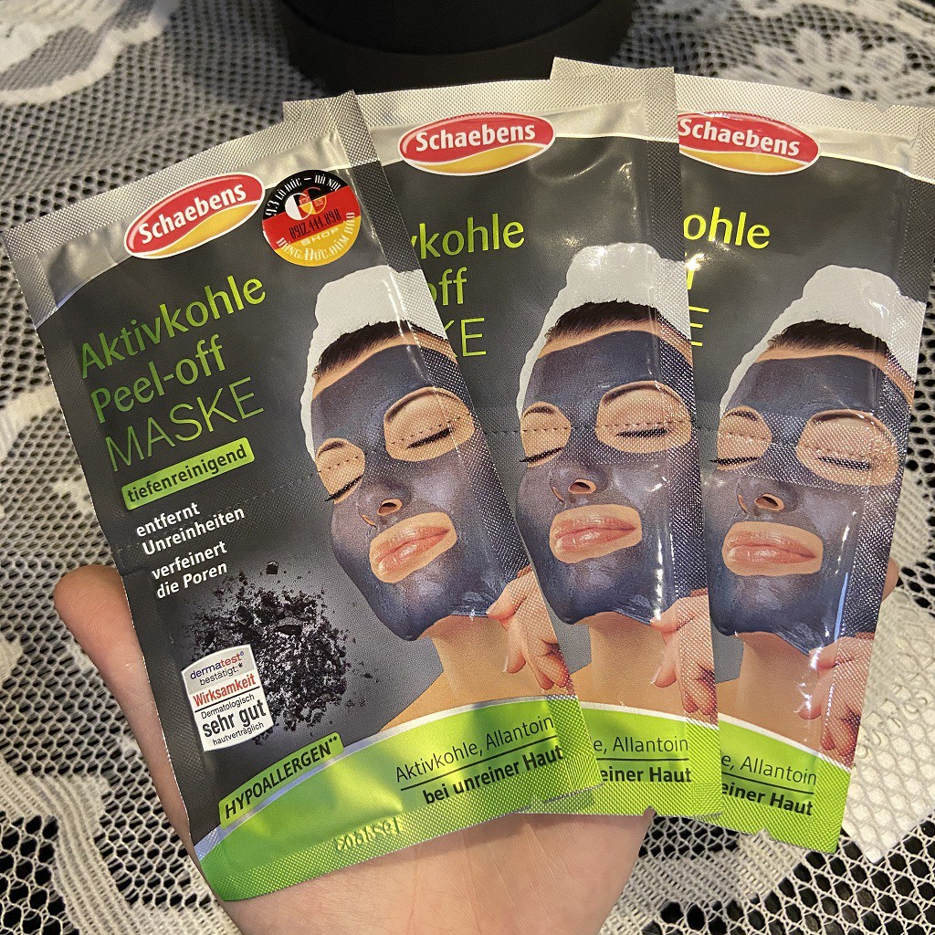 Mặt nạ lột Schaebens than hoạt tính