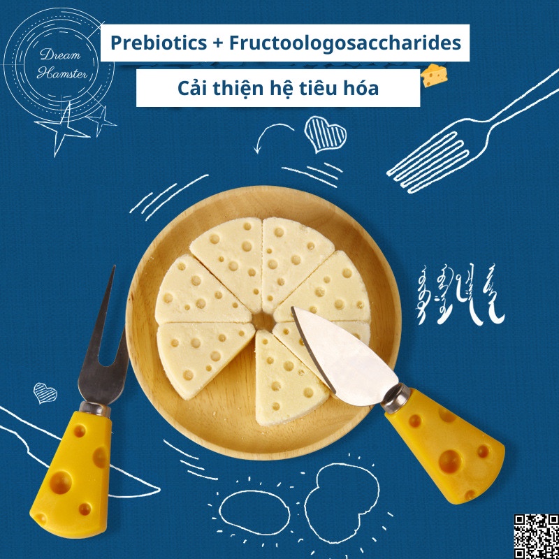 Phô mai đông khô Monbab cho thú cưng