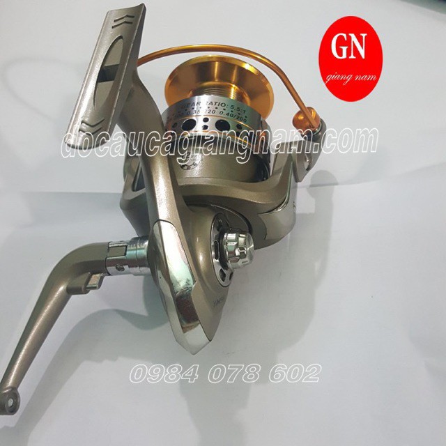Bộ cần câu rút 3m6 + máy LC 7000 Shimano - Máy Yumoshi LC 12 bạc đạn, tặng đủ phụ kiện giảm giá sele y hình