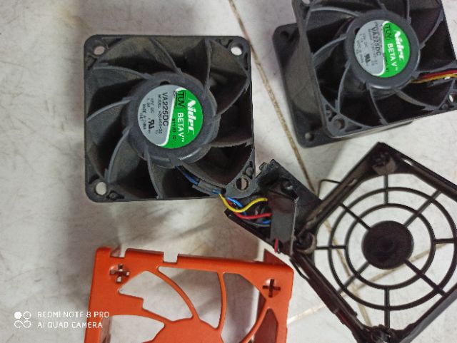 Quạt nidec 12v 1.1A 3pin, vuông 6x6cm chạy mạnh mẻ