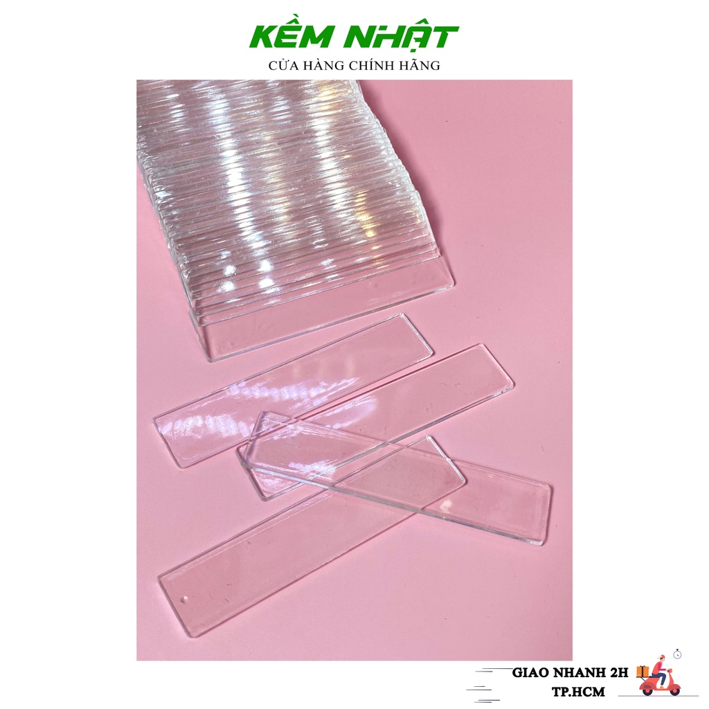 Set 50 Thanh Nhựa Để Mẫu Móng