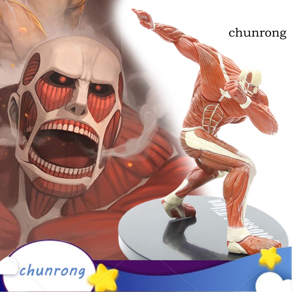 Cr Mô Hình Nhân Vật Attack on Titan Trang Trí Bàn Làm Việc