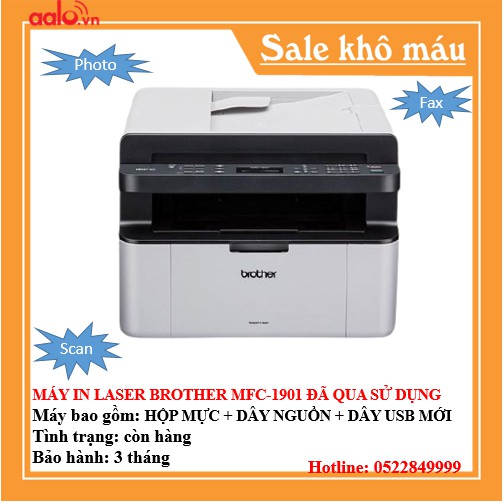 MÁY IN LASER BROOTHER MFC-1901 ĐÃ QUA SỬ DỤNG - AALO.VN