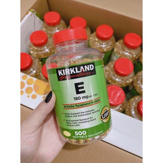 Vitamin E 400 IU Kirkland 500 Viên Của Mỹ
