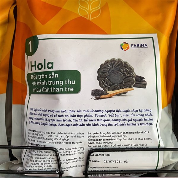 Bột Trộn sẵn vỏ bánh trung thu TINH THAN TRE - Farina 1kg
