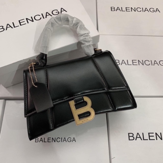 Túi balen về đen trơn + vân rắn 2 sz 19,22 fullbox
