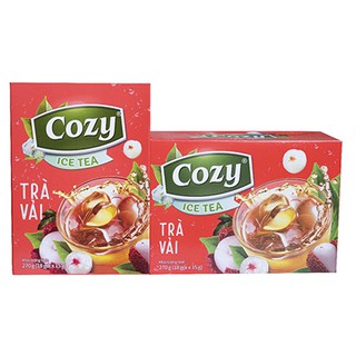 Trà vải hòa tan cozy icetea