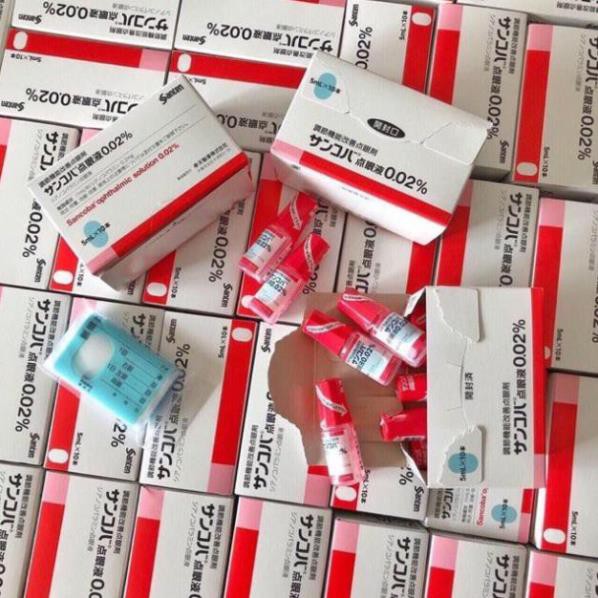 Thuốc Nhỏ Mắt Sancoba, Nước Nhỏ Mắt Sancoba 0.02% 5ml Nhật Bản - Chống Cận Thị, Giảm Mỏi Mắt | BigBuy360 - bigbuy360.vn