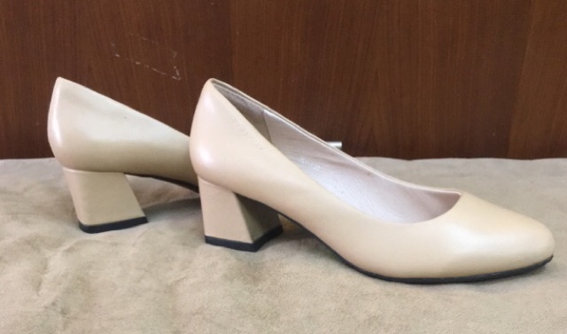 Gót vuông 4p Vagabond da thật hàng VNXK