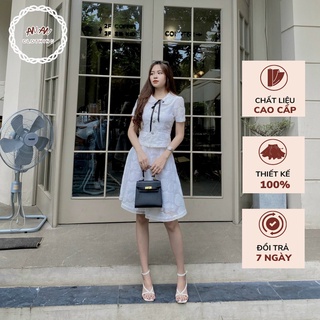 Sét đầm công sở thiết kế cao cấp,sét đầm dự tiệc sang chảnh chất vải đẹp thoáng mát - anan clothing