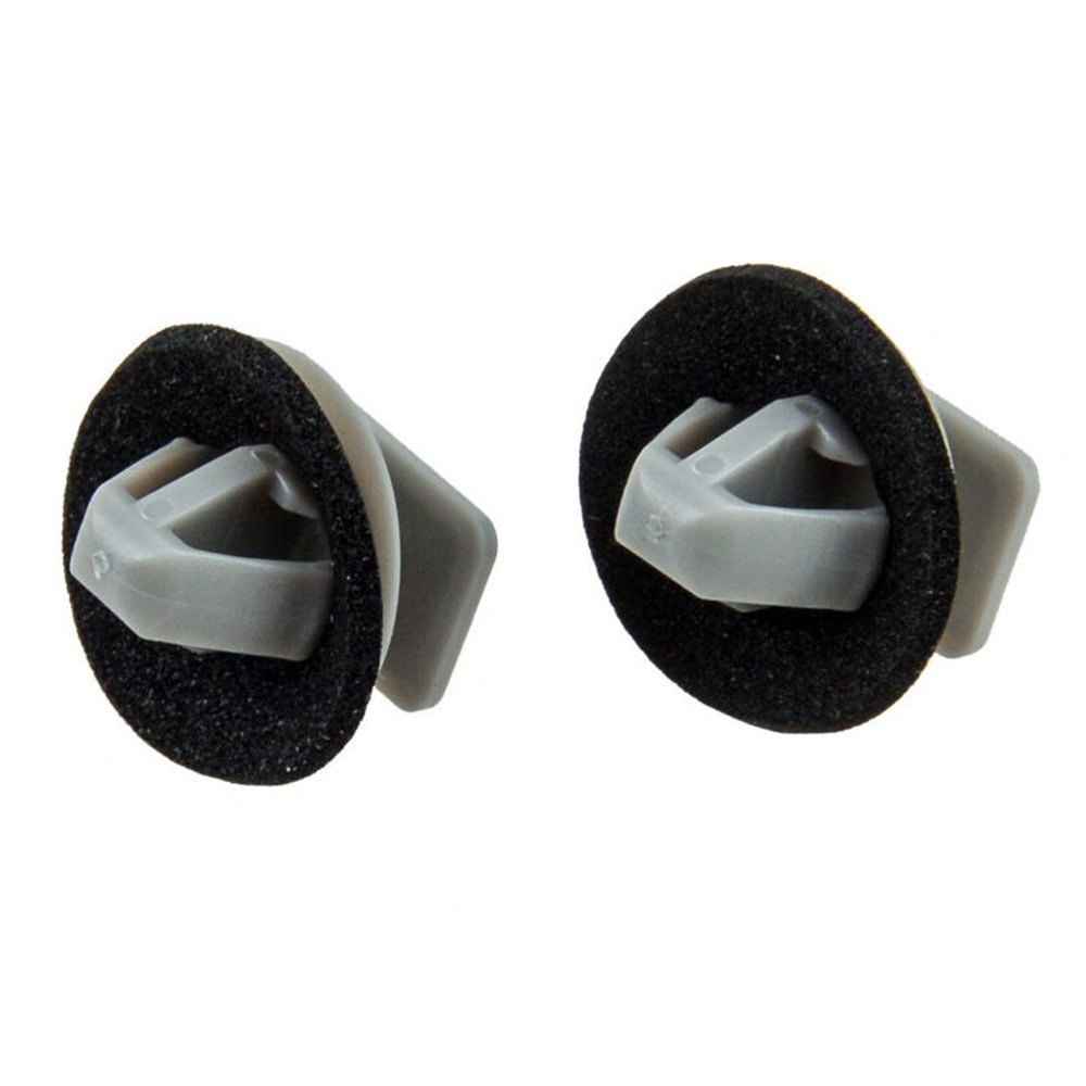 Set 20 đinh tán nhựa màu xám có đệm cho xe hơi Mazda - Chốt vít nở, kẹp nhựa cho cửa ô tô