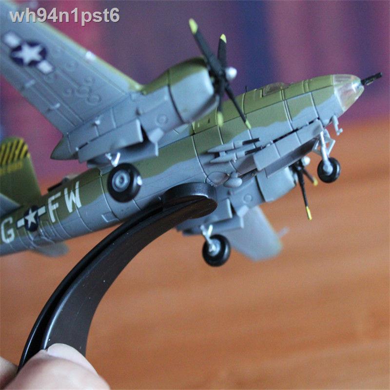◄ ✺  ✐☢1: 144 Thế chiến thứ hai Quân đội Hoa Kỳ B-26B Predator máy bay ném bom mô hình máy bay hợp kim mô hình
