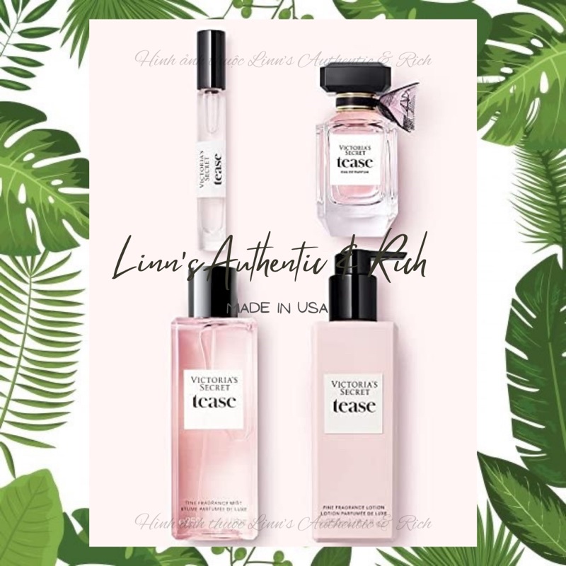 Auth_Fullsize TEASE | TEASE SUGAR FLEUR |TEASE DREAMER  - Xịt Thơm Body Mist Toàn Thân Victoria’s Secret