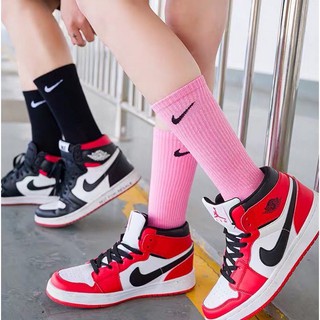 Vớ Thể Thao Nike Nhiều Màu 💖FREESHIP💖 Tất Cổ Cao Nam Nữ Unisex Cao Cấp-  Dày Dặn Cấp Chống Hôi Chân