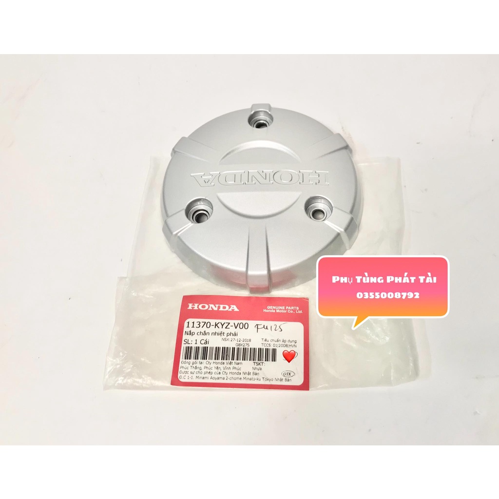 Nắp Chụp Lóc Nồi Future 125 Trắng - Xám Chính Hãng Honda