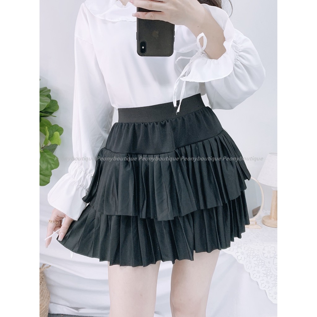 [Mã WASKT410K giảm 10K đơn 50K] Chân Váy Ngắn Dập Ly 🌺 Chân váy nữ dáng ngắn xếp ly SIÊU HOT 🌺 | BigBuy360 - bigbuy360.vn