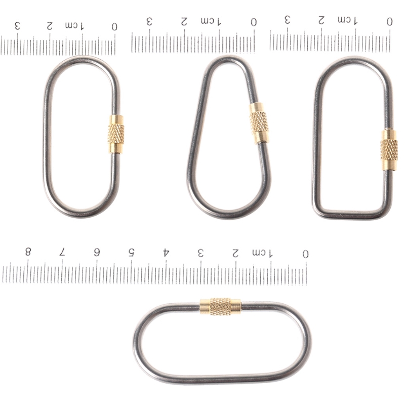 Vòng chìa khóa bằng hợp kim titan nhỏ gọn tiện lợi