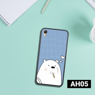 [FREESHIP ĐƠN TỪ 50K] Ốp lưng Oppo A37/ F1/ F1 Plus in hình gấu we bare bears cực dễ thương