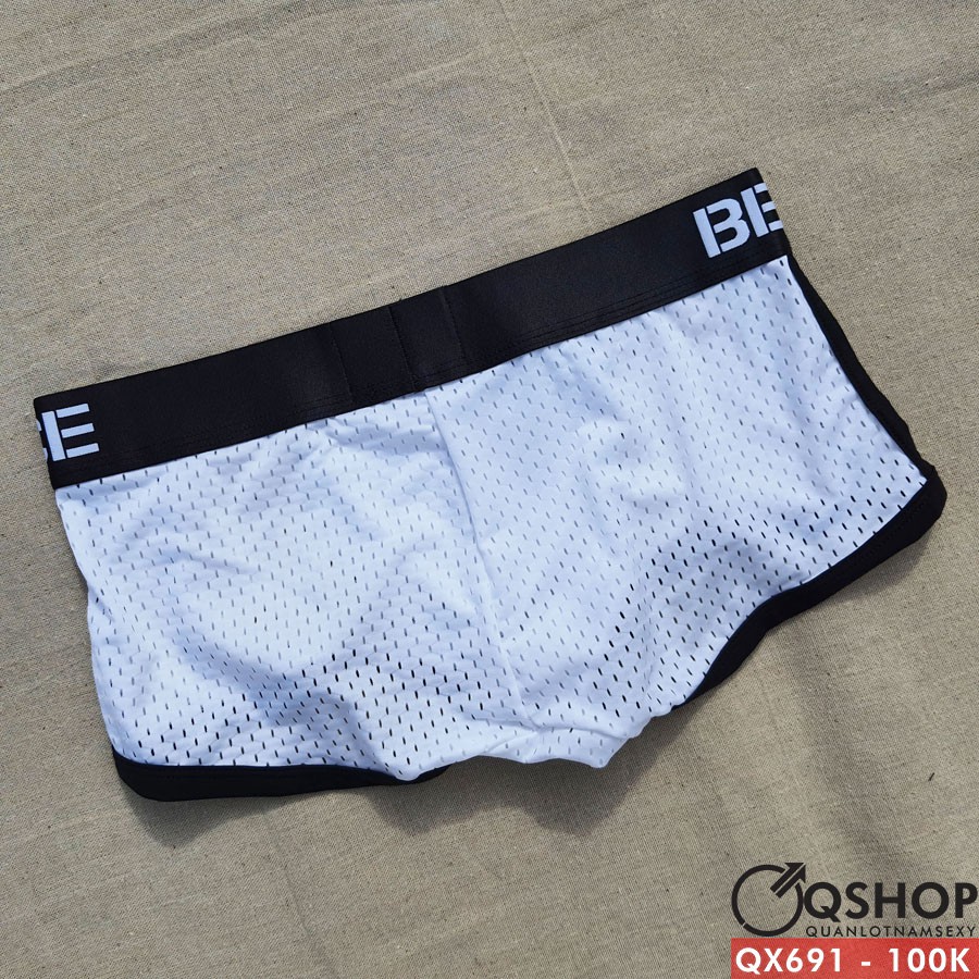 Quần lót boxer nam thun lưới lỗ QSHOP QX691