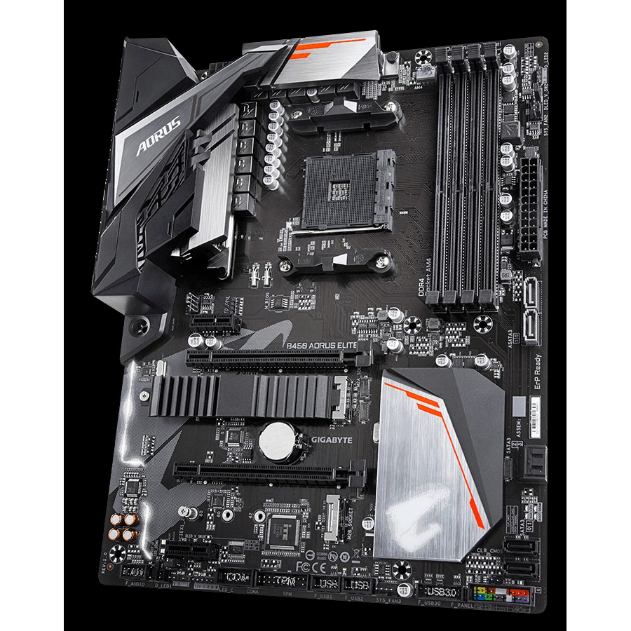 Bo mạch chủ Gigabyte B450 Aorus Elite (Hàng chính hãng)