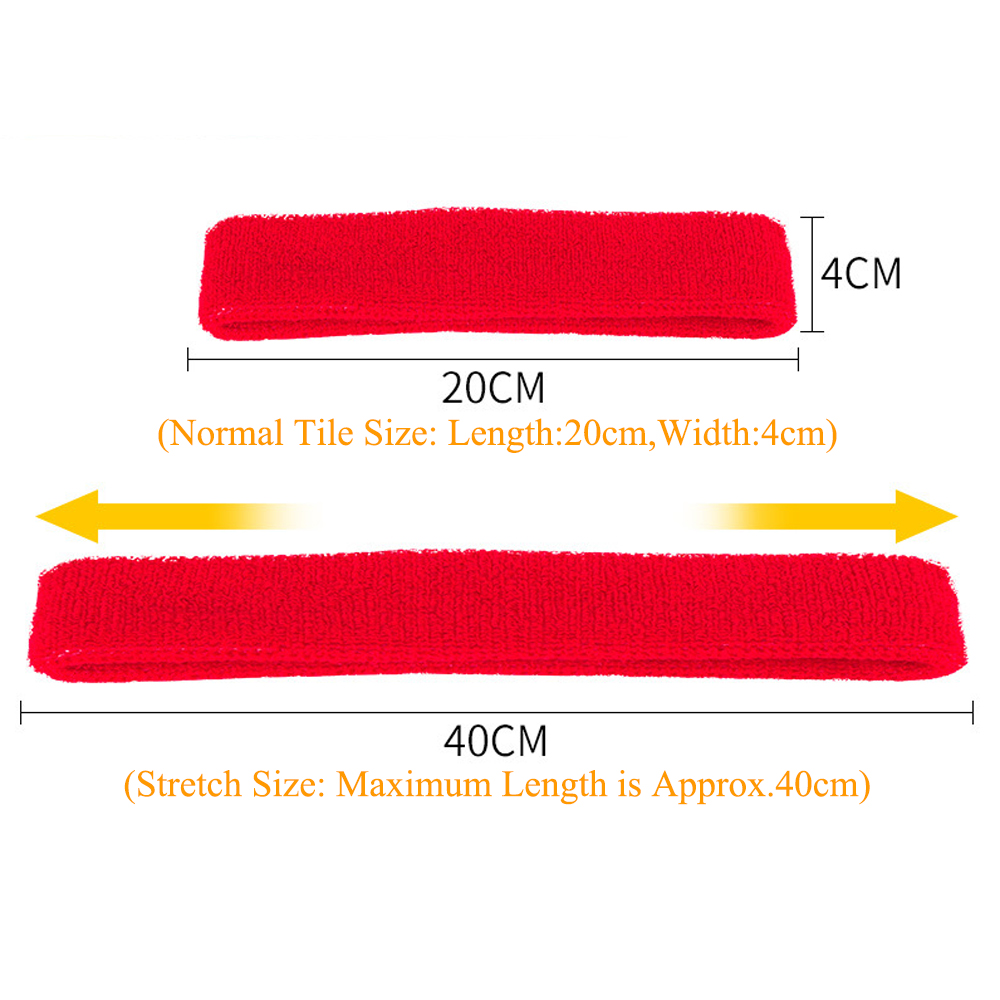 (Hàng Mới Về) Băng Đô Quấn Tránh Mồ Hôi Dùng Khi Luyện Tập Thể Thao / Yoga