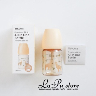 Bình sữa Moyuum Lạc Đà - Llama version size 170ml - 270ml (có sẵn)