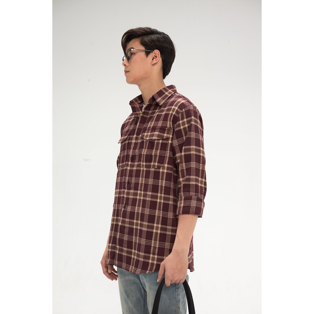Áo sơ mi kẻ ca rô LOOK JASON SHIRT | BigBuy360 - bigbuy360.vn