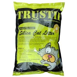 [cát thủy tinh] Cát vệ sinh cho mèo TRUSTIE SILICA CAT LITTER 5L (2kg)