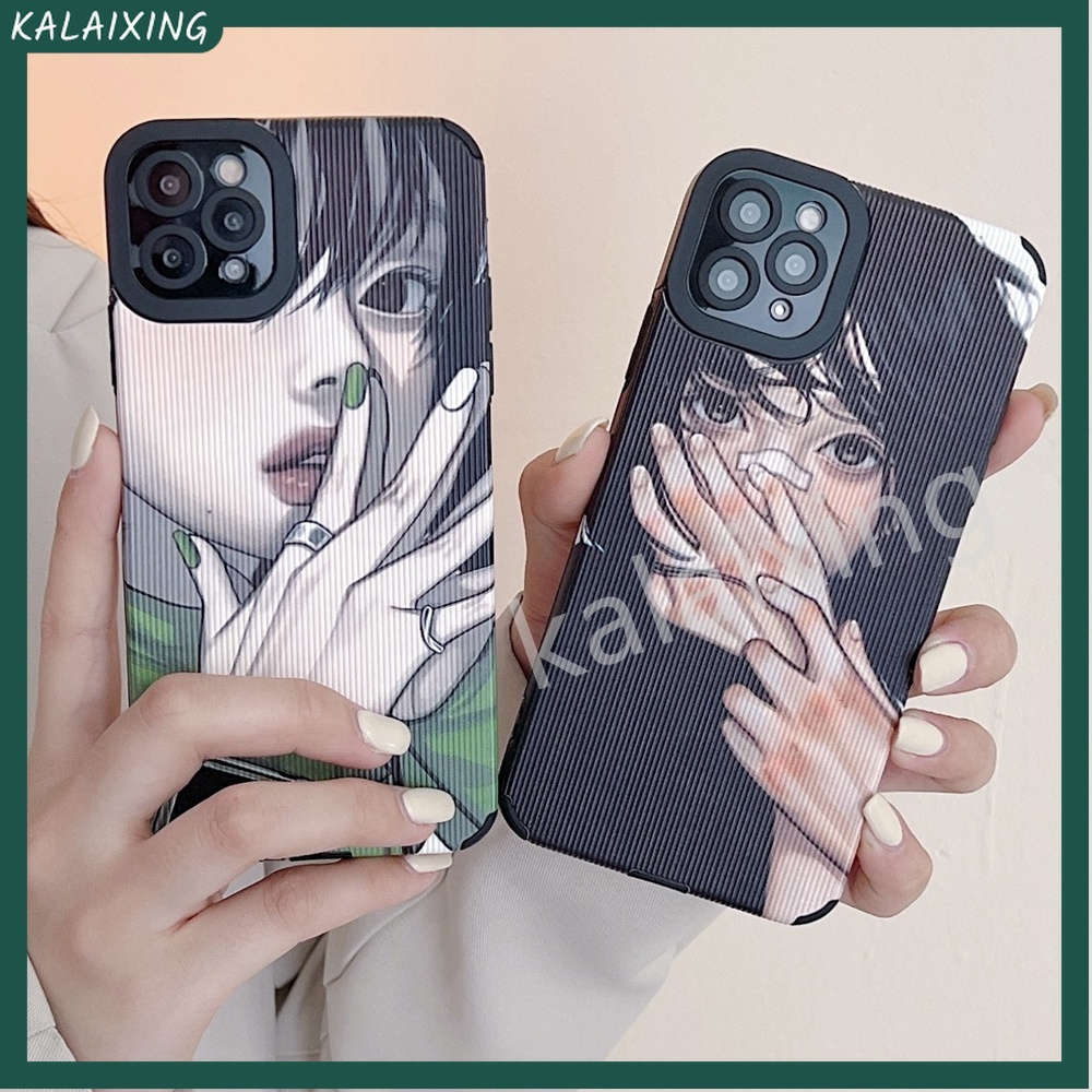 Ốp Điện Thoại Hình Cô Gái Dễ Thương Cho iPhone 13 Case 12Pro 13promax 11pro Case 7plus i8