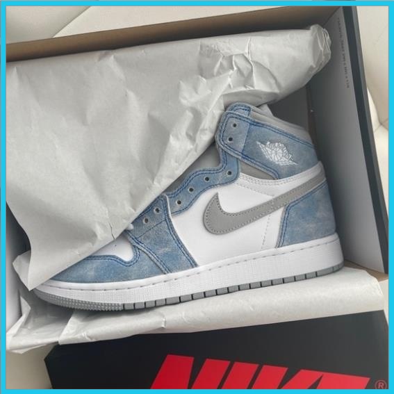 Giày 𝐉𝐨𝐫𝐝𝐚𝐧 Hyper Royal Hot Hit 2021 - Giày Thể Thao Sneaker Nam Nữ  𝐉𝐨𝐫𝐝𝐚𝐧 Cao Cổ Xanh Loang Full Bill Box