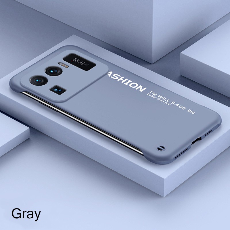 Ốp Điện Thoại Cứng Siêu Mỏng Không Viền Mặt Nhám Cho Xiaomi Mi 11 Ultra