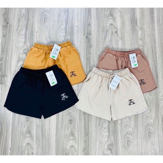 Quần đùi nữ đẹp [FREE SHIP]Quần short nữ chất đũi Thái,giảm 10k khi nhập [quandui]
