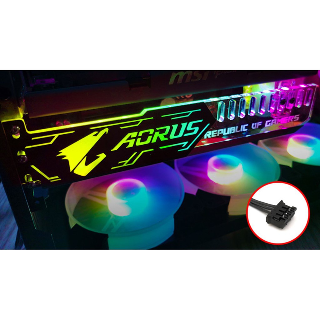 [Xả Kho] Giá Đỡ VGA Coolmoon 16 Triệu Màu, 366 Hiệu Ứng - Đồng Bộ Hub Coolmoon | BigBuy360 - bigbuy360.vn