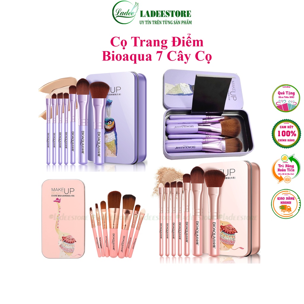 Cọ Trang Điểm, Bộ Cọ Trang Điểm 7 Cây BioAqua